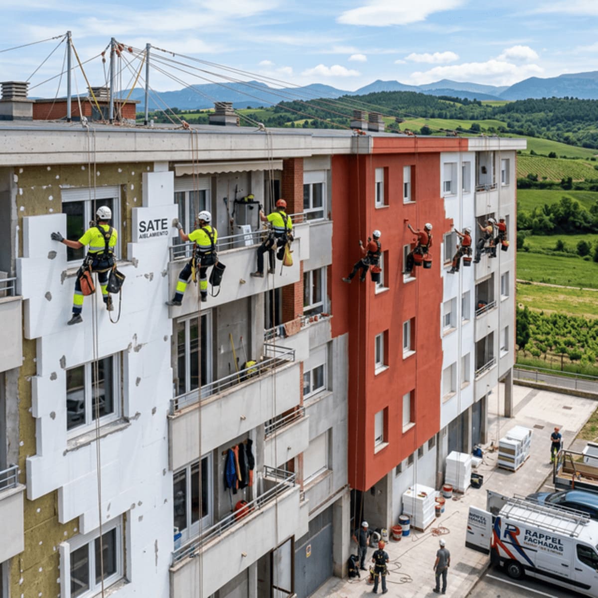 Expertos ejecutando servicios trabajos verticales en Navarra