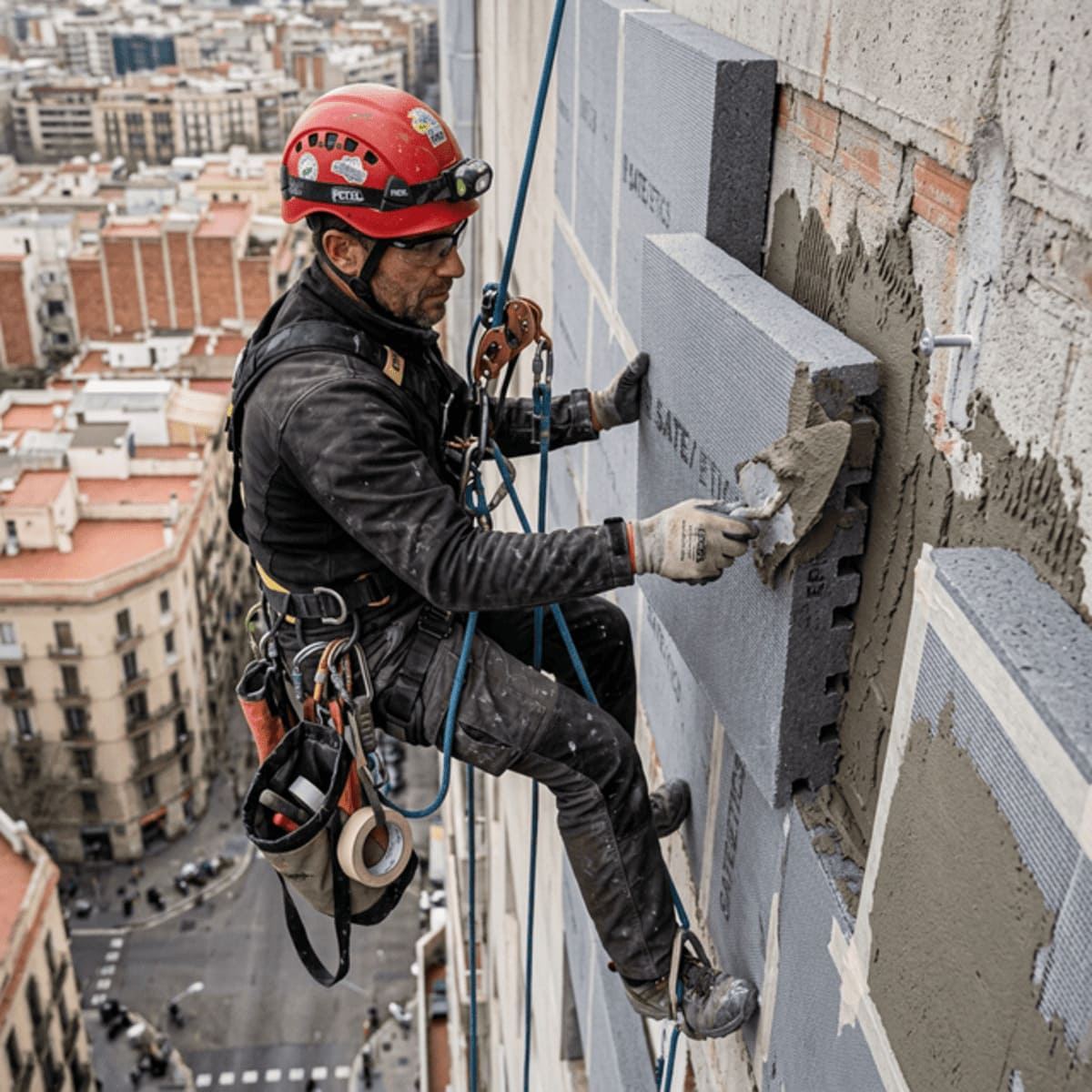 Instalación de SATE dentro de los servicios trabajos verticales